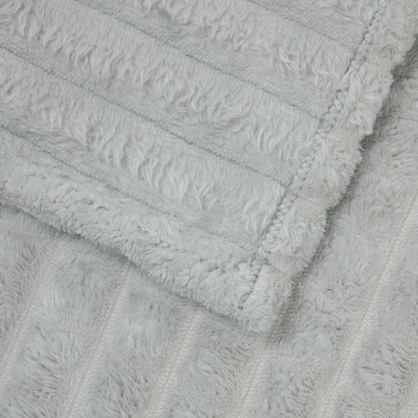 Kastteppe Grå 270 x 240 cm Fleece