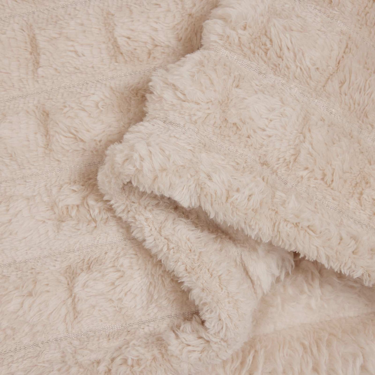 Kastepledd 6 pcs Beige 200 x 150 cm Fleece
