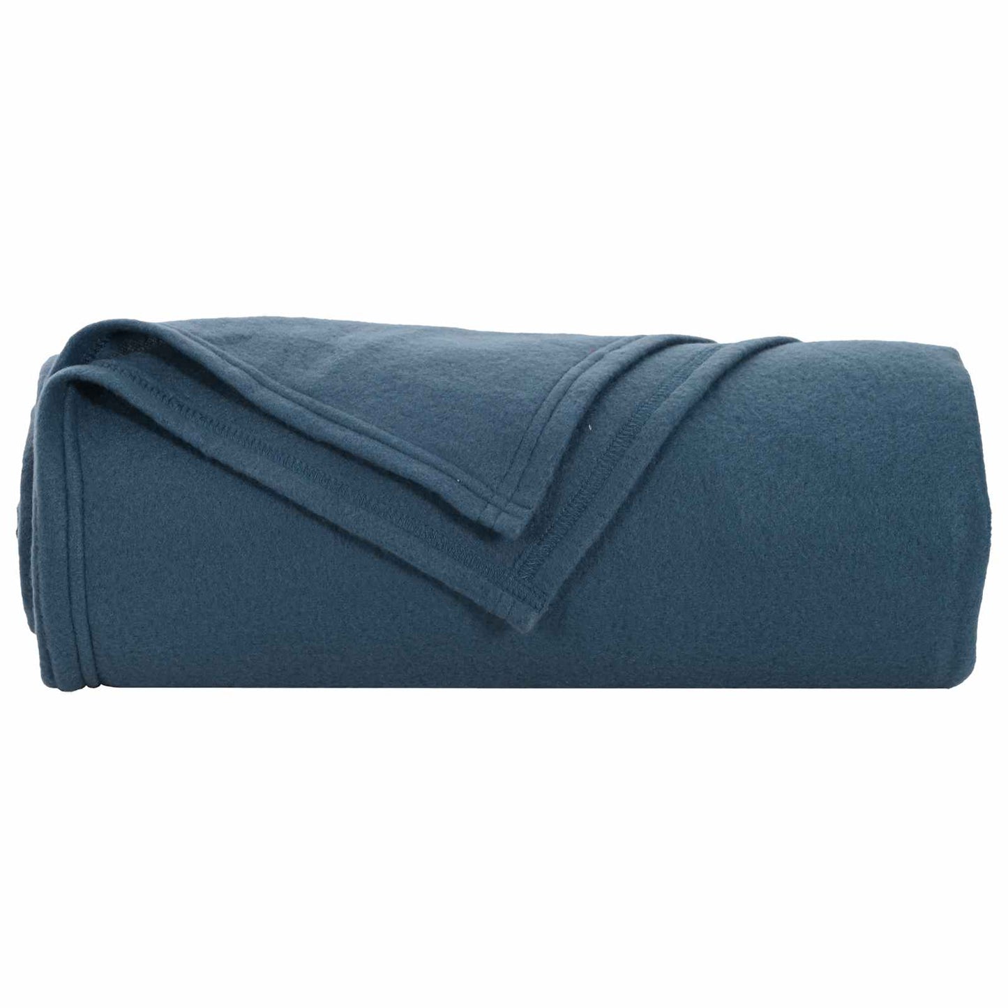 Kastteppe Marineblå 270 x 240 cm Fleece