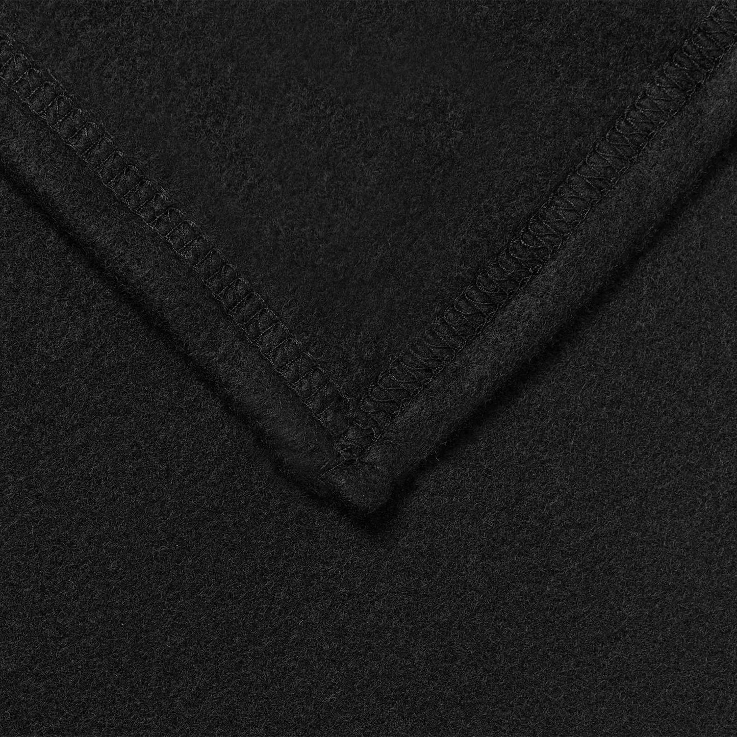 Kastteppe Svart 240 x 220 cm Fleece