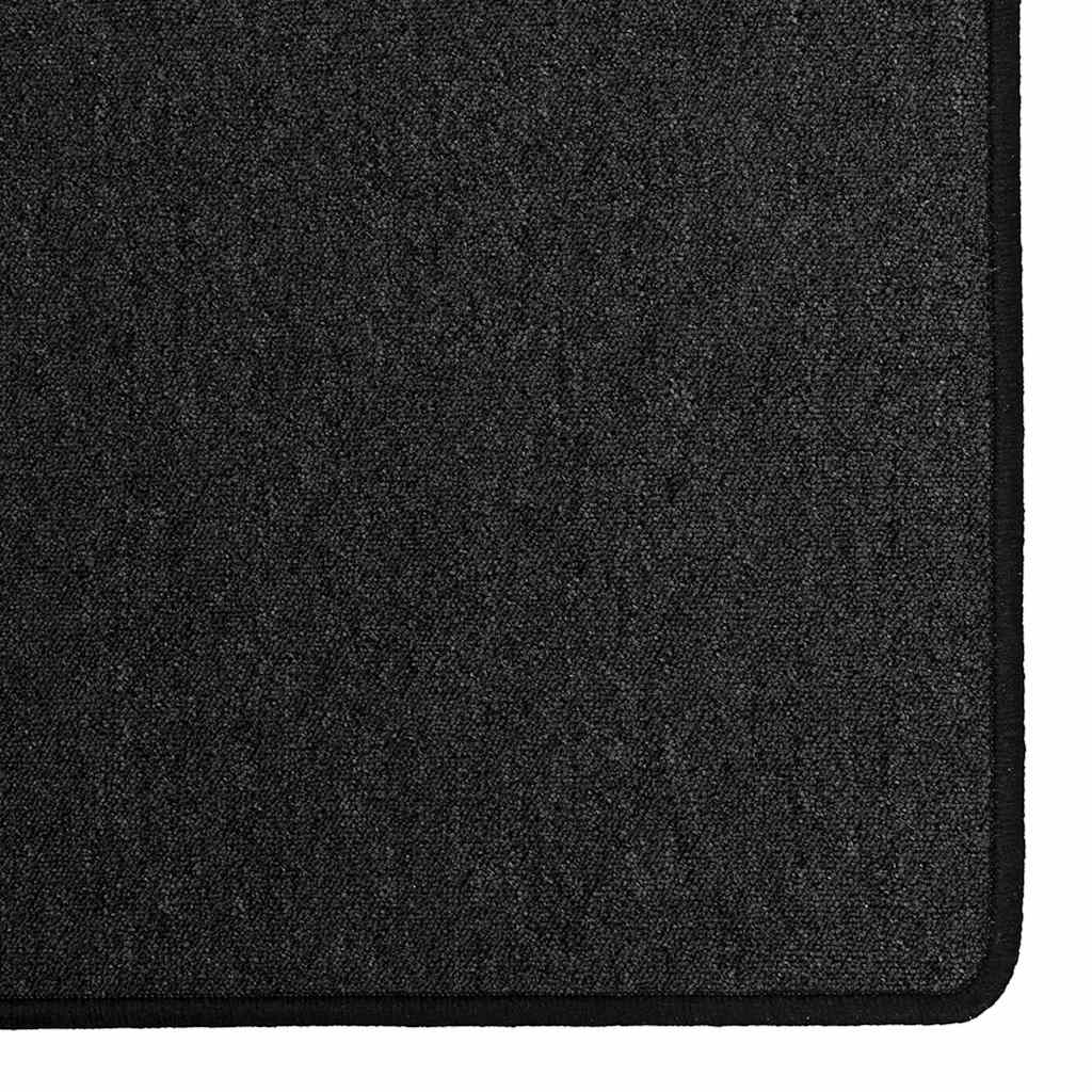 Teppeløper Antrasitt 80 x 500 cm 100% Polypropylen