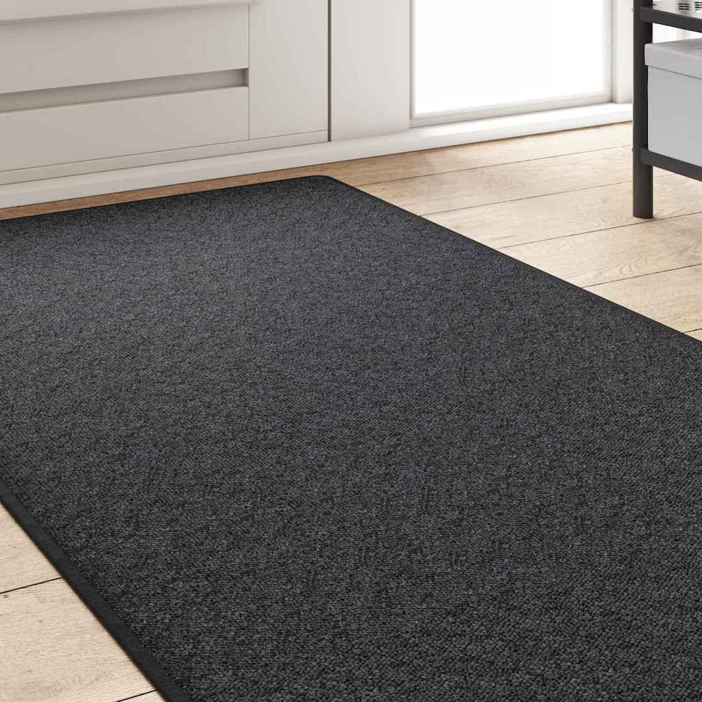 Teppeløper Mørkegrå 80 x 500 cm 100% Polypropylen
