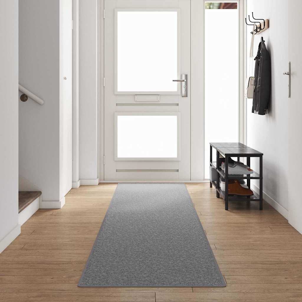 Teppeløper Lysegrå 80 x 500 cm 100% Polypropylen