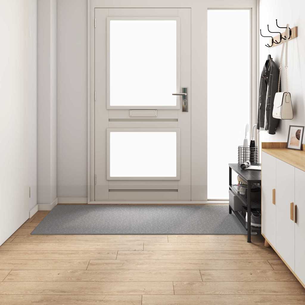Teppeløper Lysegrå 100 x 200 cm 100% Polypropylen