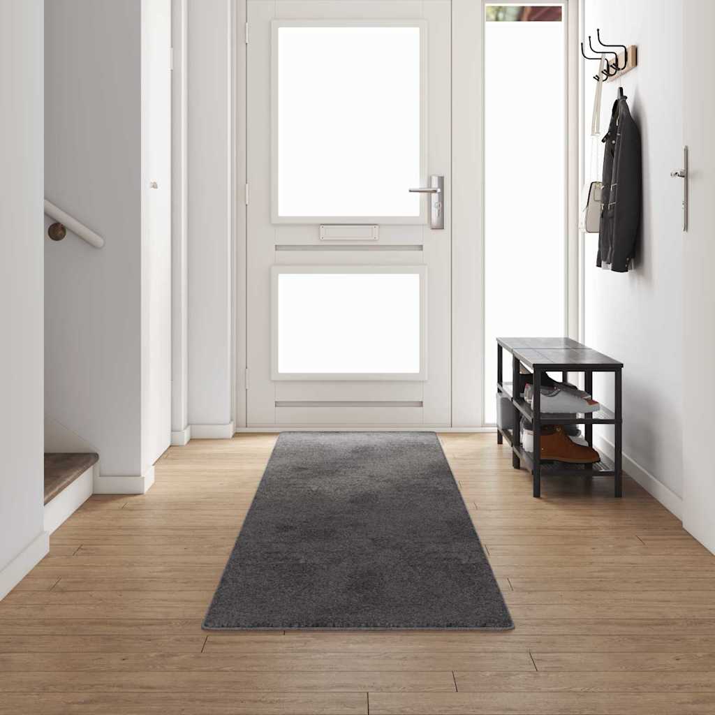 Teppeløper Grå 80 x 500 cm 100% Polypropylen Tuft