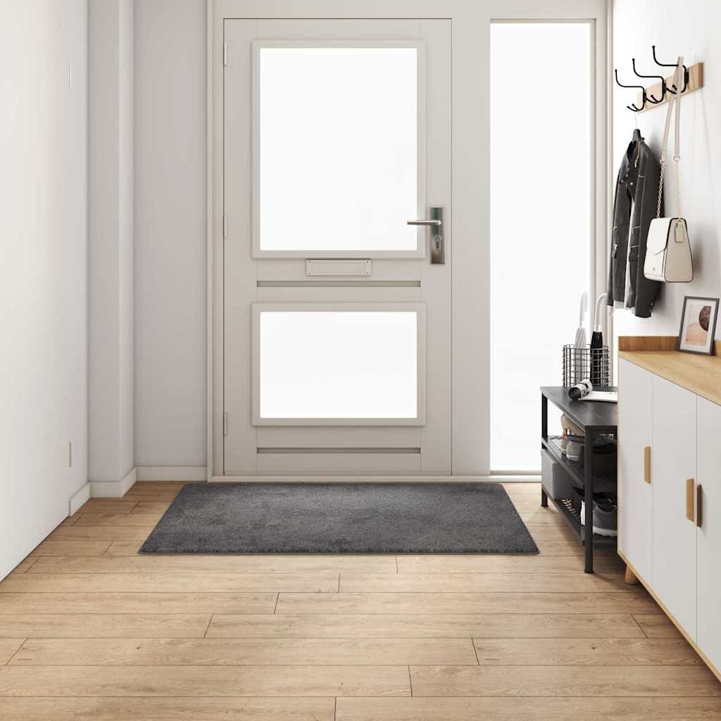 Teppeløper Grå 100 x 150 cm 100% Polypropylen Tuft