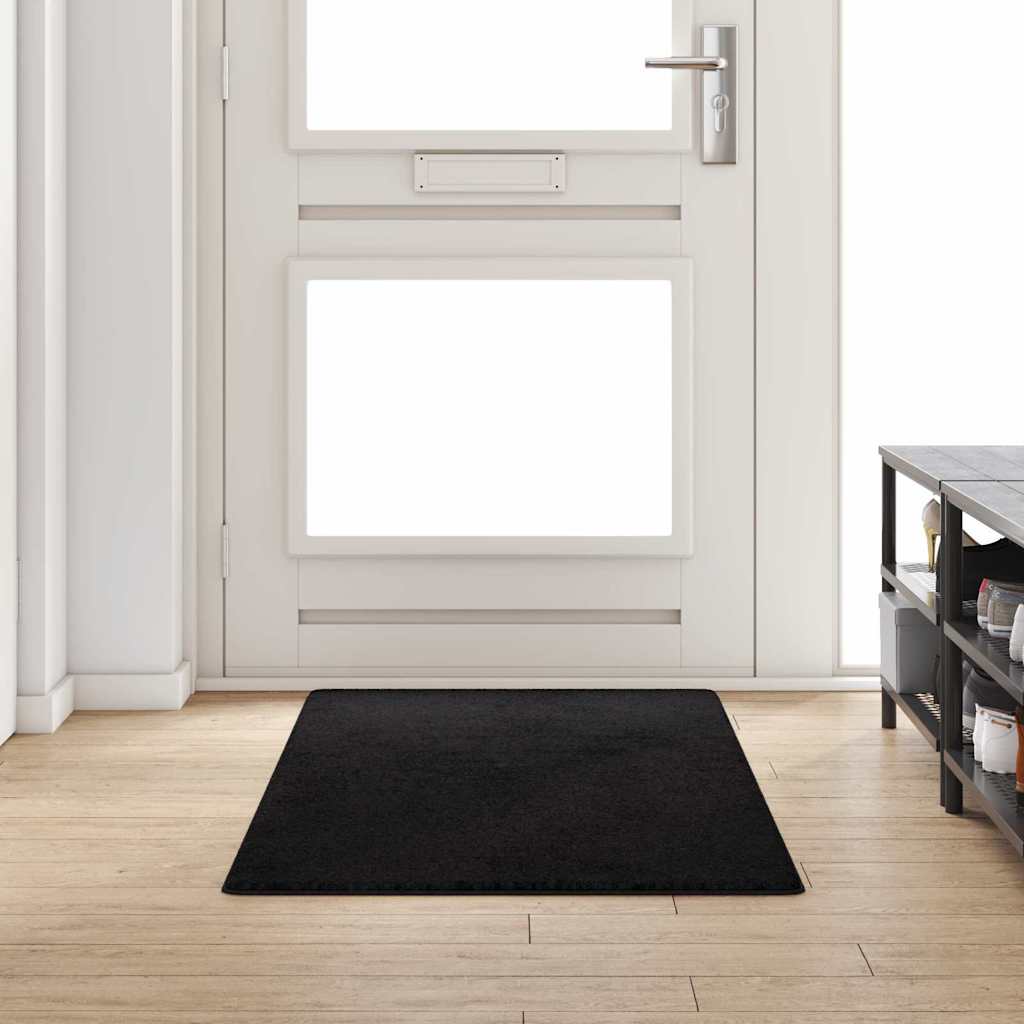 Teppeløper Svart 80 x 200 cm 100% Polypropylen Tuft