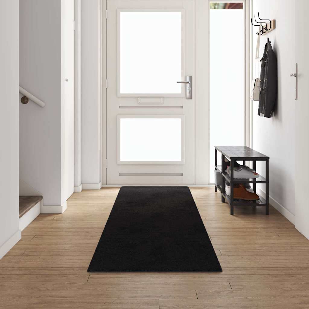Teppeløper Svart 80 x 500 cm 100% Polypropylen Tuft