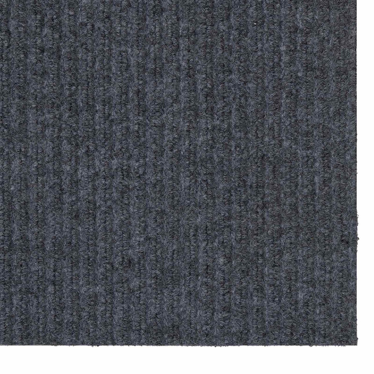 Teppeløper Grå 80 x 300 cm stoff
