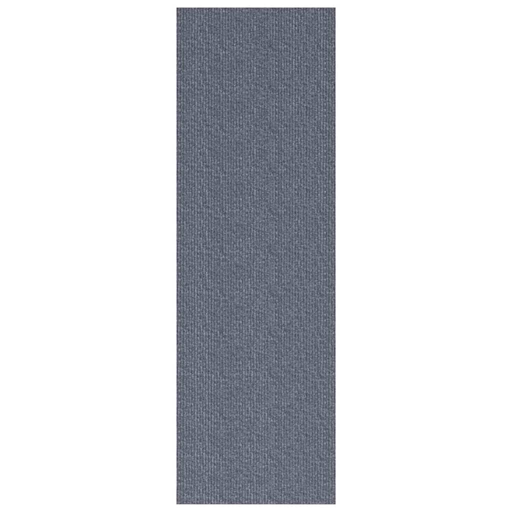 Teppeløper Lysegrå 80 x 300 cm stoff