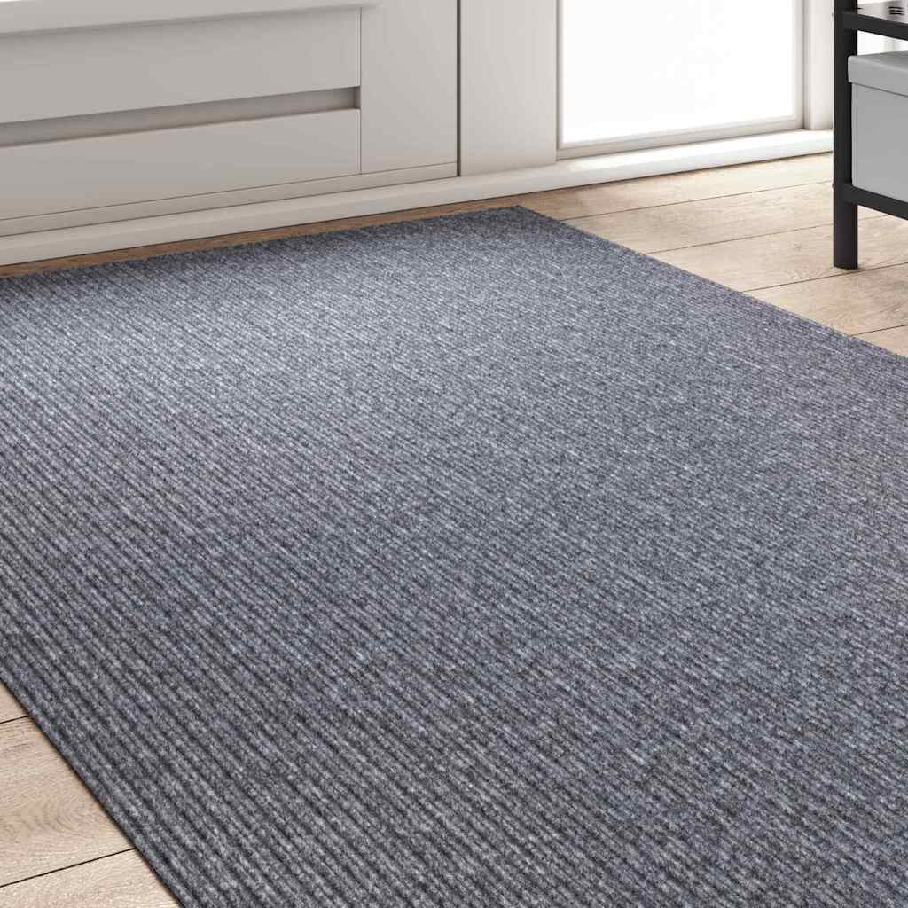 Teppeløper Lysegrå 100 x 250 cm stoff