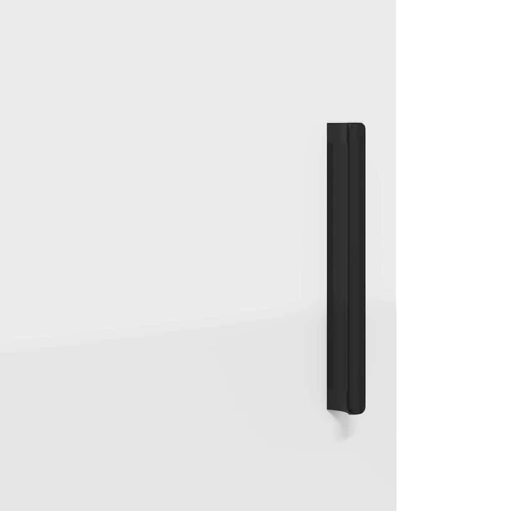 Baderomsinnredningssett 3 pcs Hvit Konstruert tre & Metall