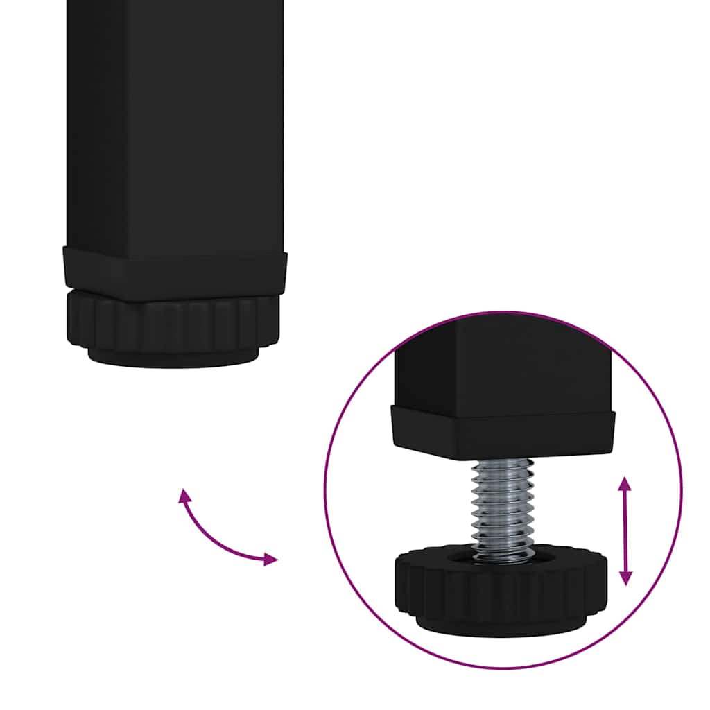 Baderomsinnredningssett 2 pcs Artisan Eik Ingeniørtre og metall