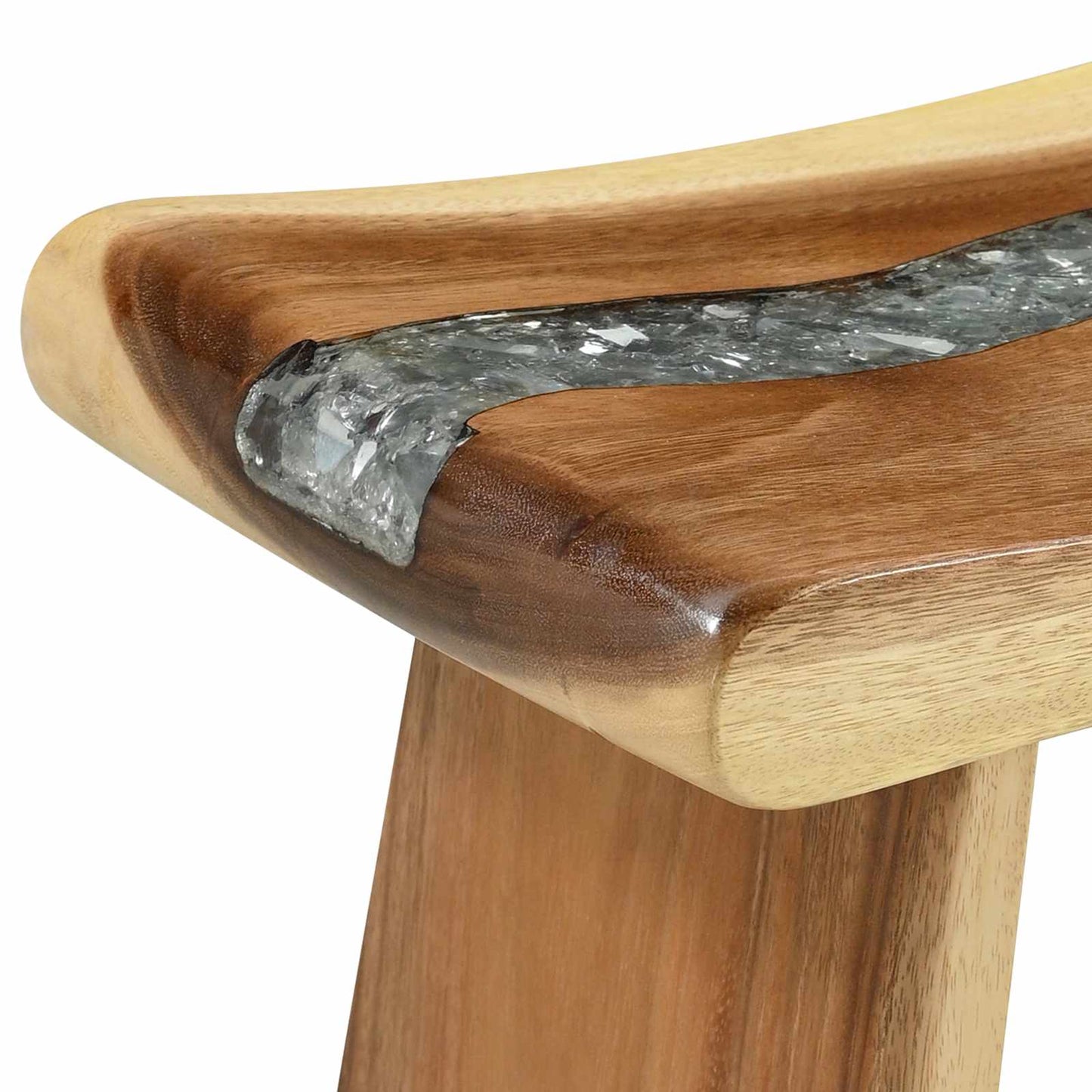 Dusjkrakk Naturlig 50 x 30 x 44 cm Massiv suar tre