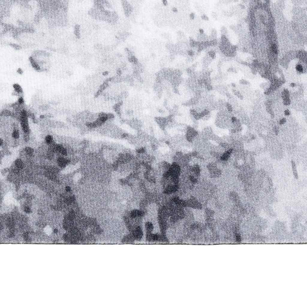 Kjøkken teppe Grå 180 x 60 cm Fløyel