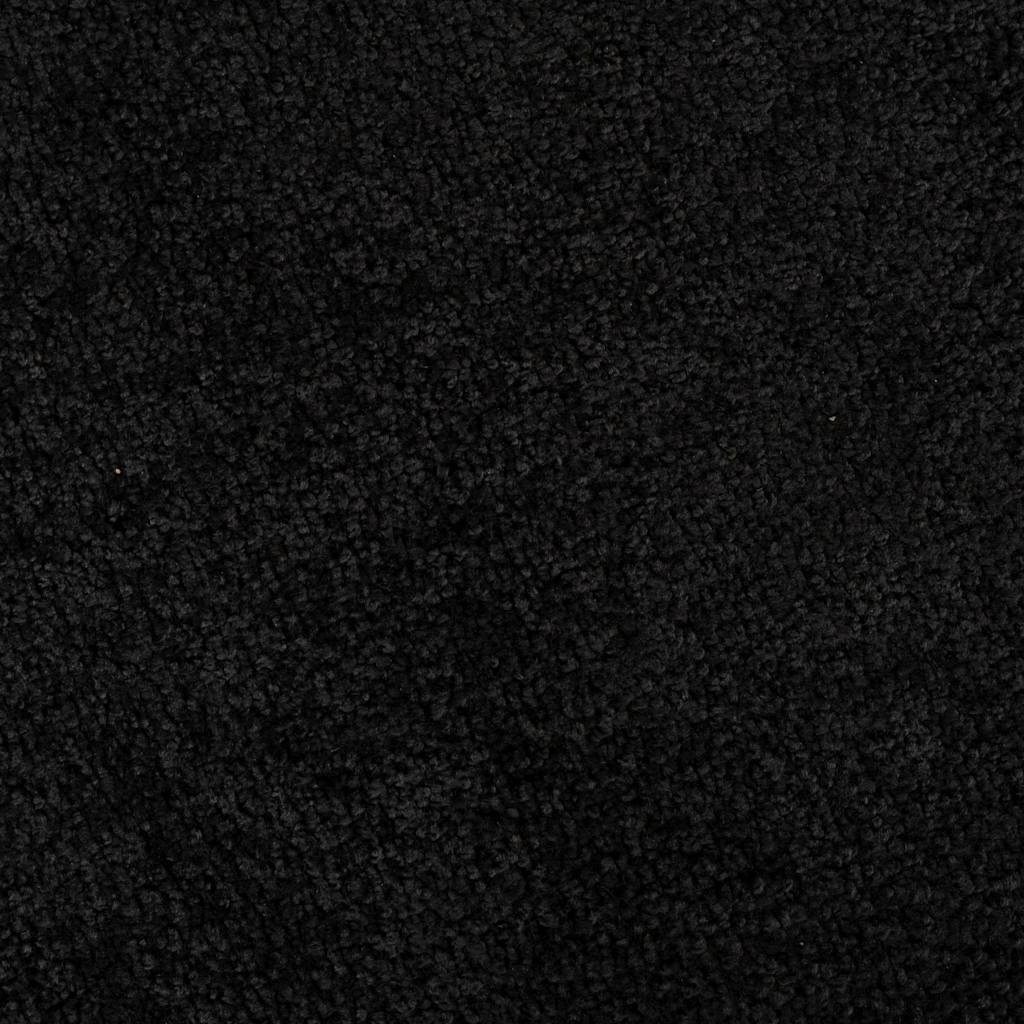 Dørmatte Svart 60 x 40 x 1.2 cm Teddy-stoff