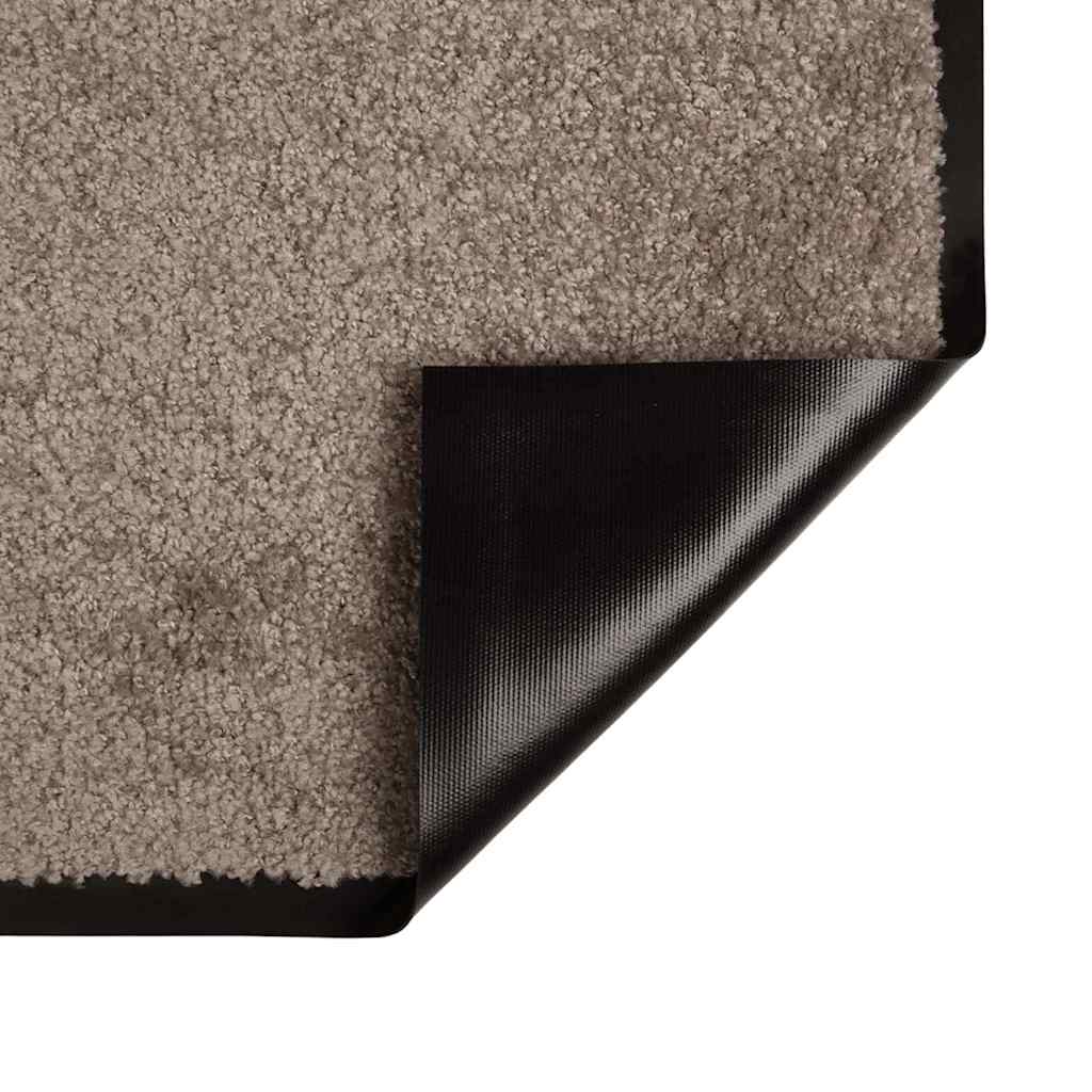 Dørmatte Beige 60 x 40 x 1.2 cm Teddy-stoff