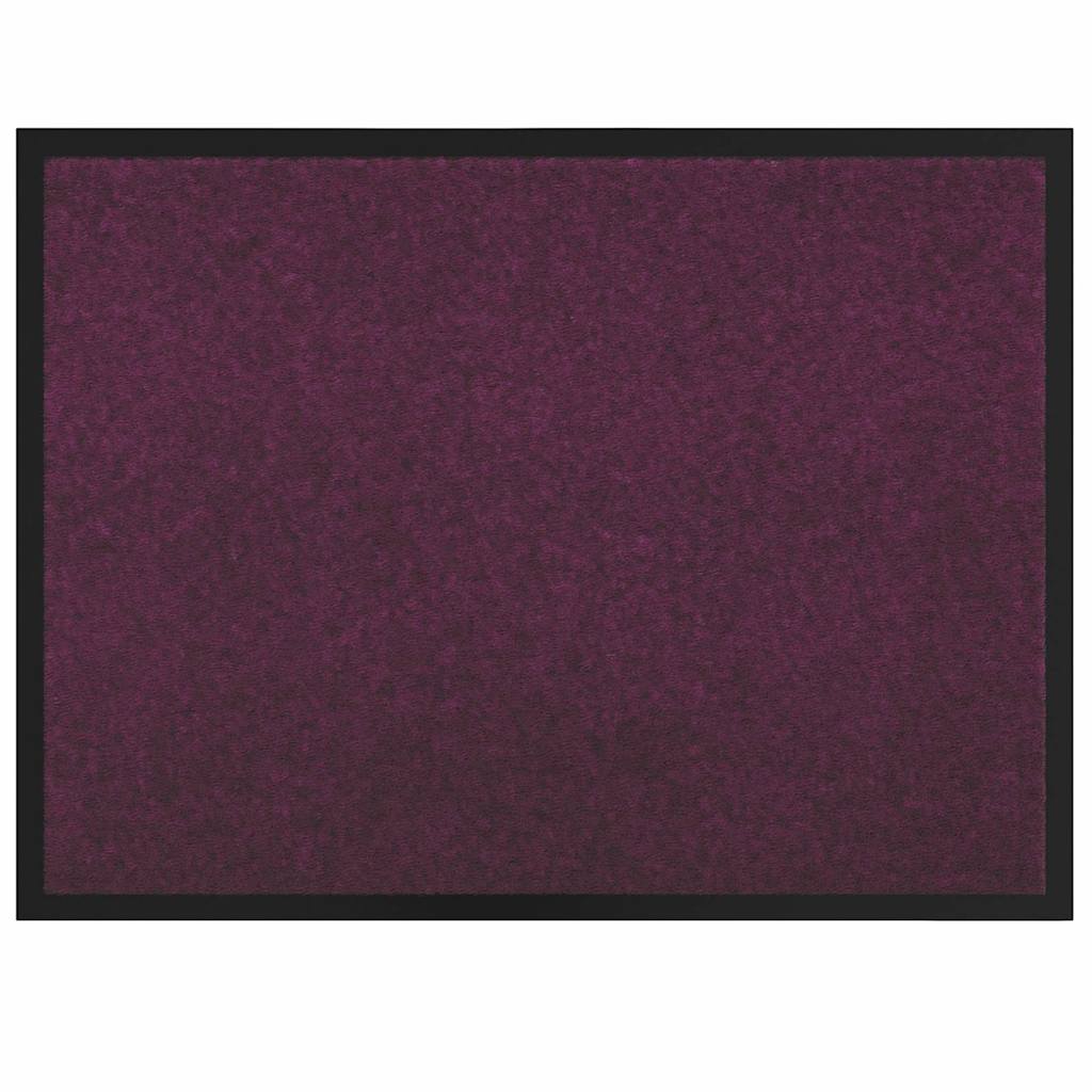 Dørmatte Bordeaux 60 x 40 x 1.2 cm Teddy-stoff