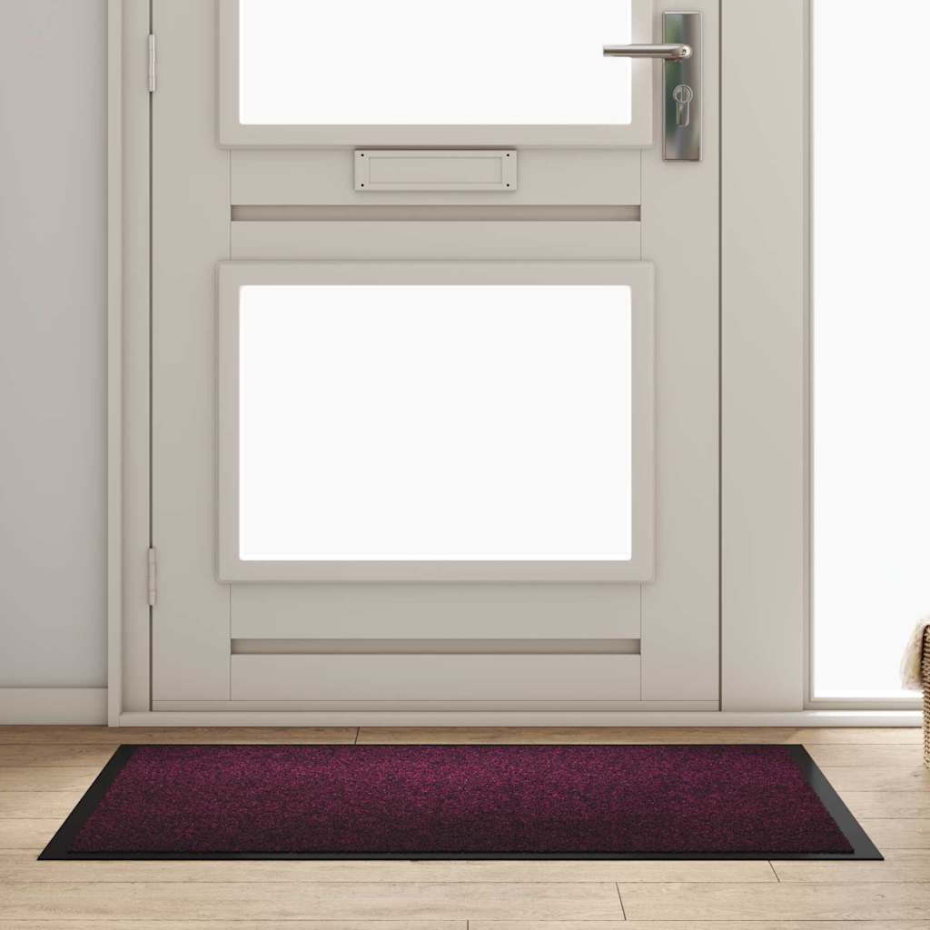 Dørmatte Bordeaux 60 x 40 x 1.2 cm Teddy-stoff