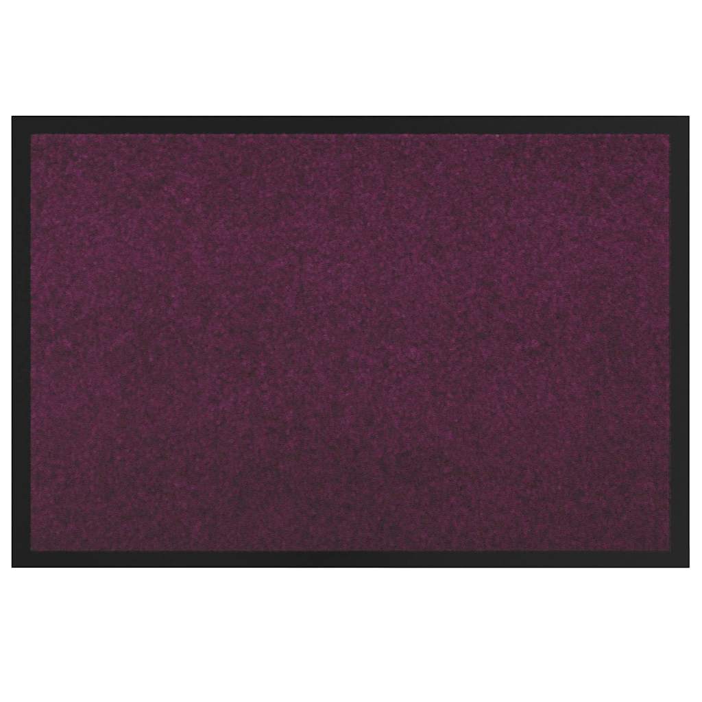 Dørmatte Bordeaux 60 x 40 x 1.2 cm Teddy-stoff