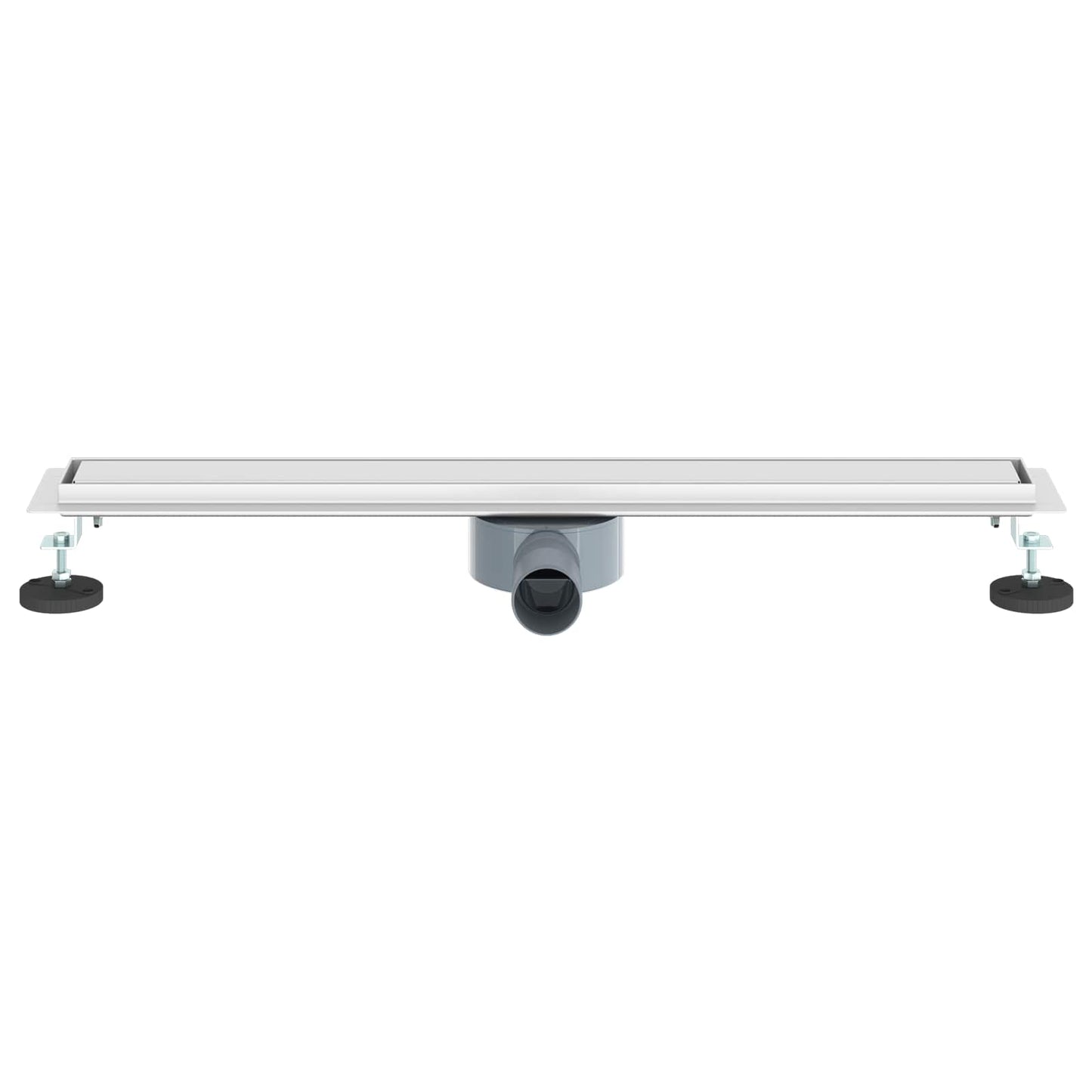 Dusjdren 2-i-1 med 360° Siphon sølv 70 cm Rustfritt Stål 304