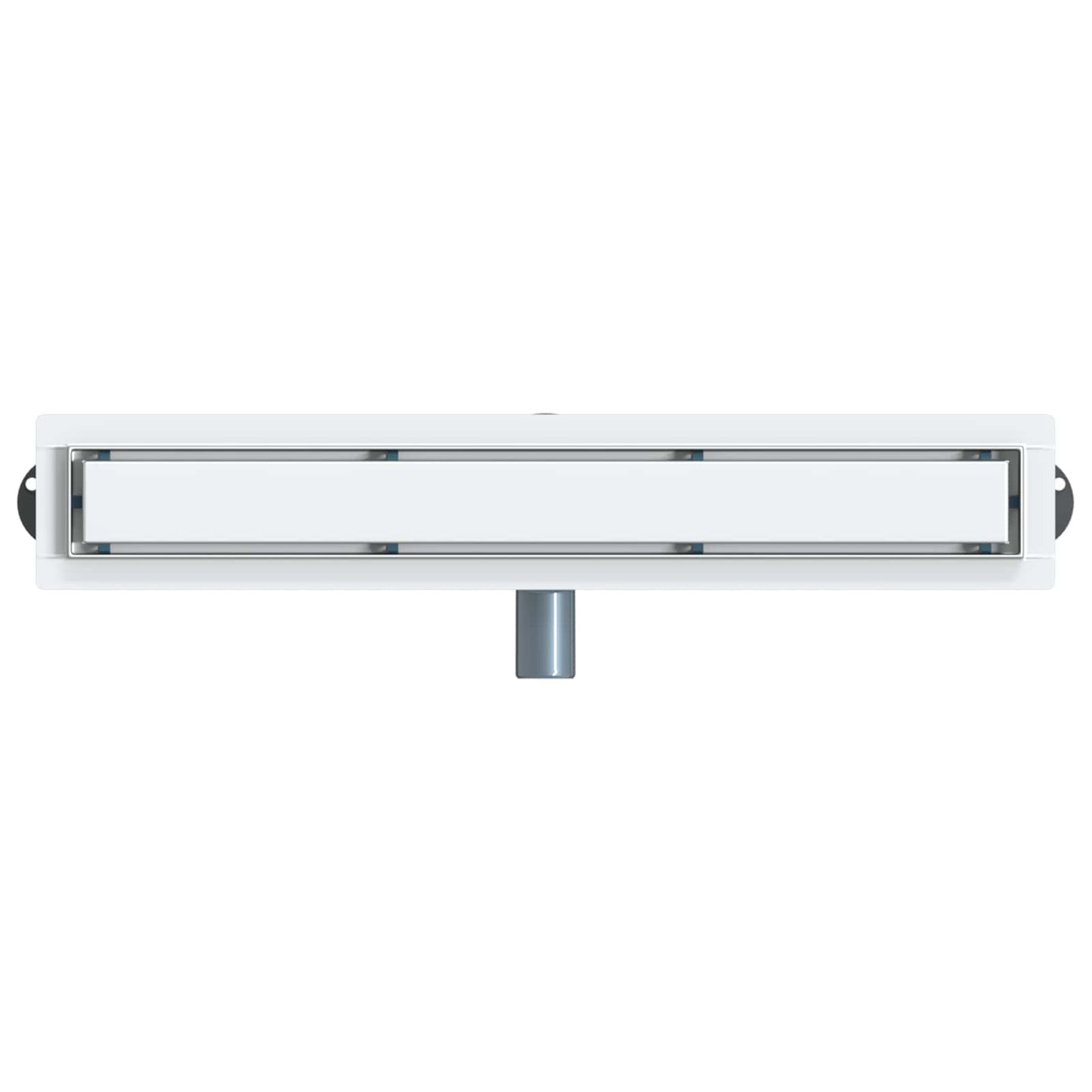 Dusjdren 2-i-1 med 360° Siphon sølv 60 cm Rustfritt Stål 304
