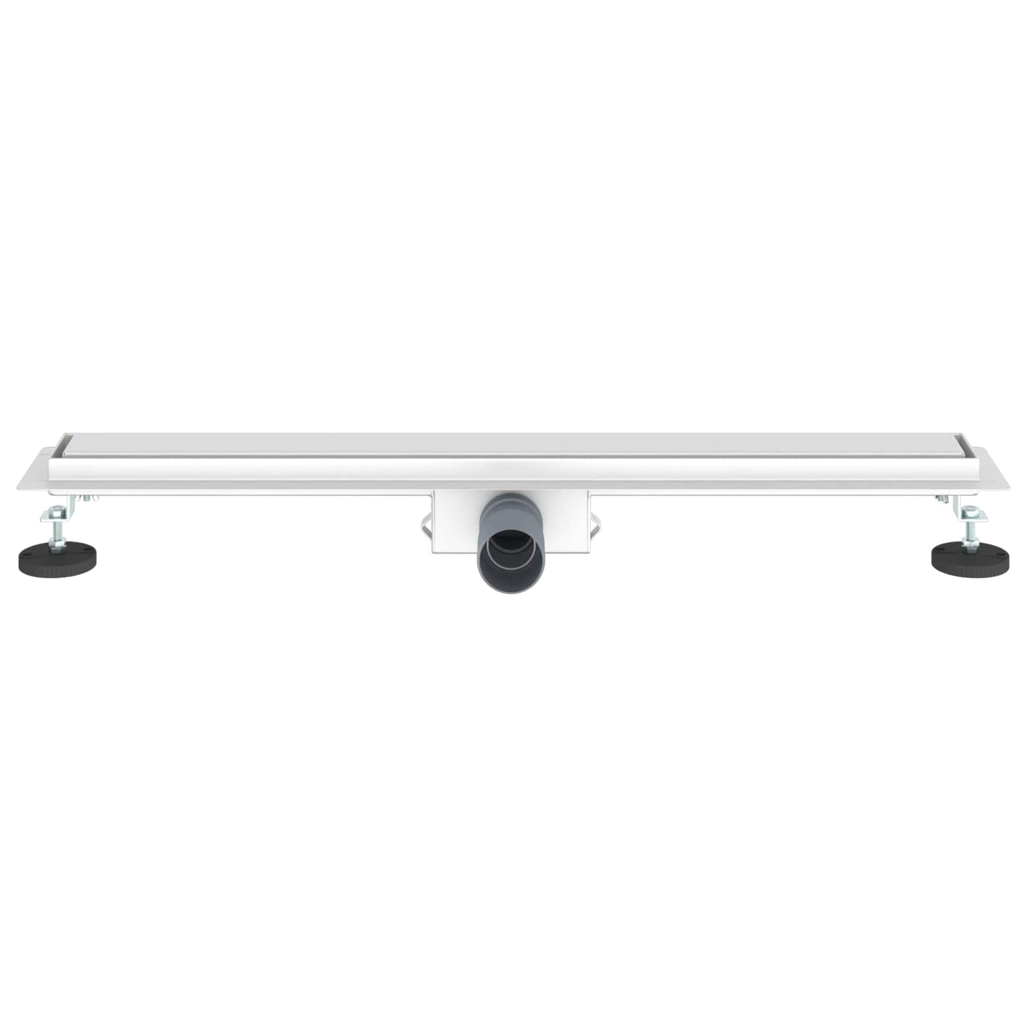 2 i 1 Dusjavløp sølv 80 cm Rustfritt Stål 304