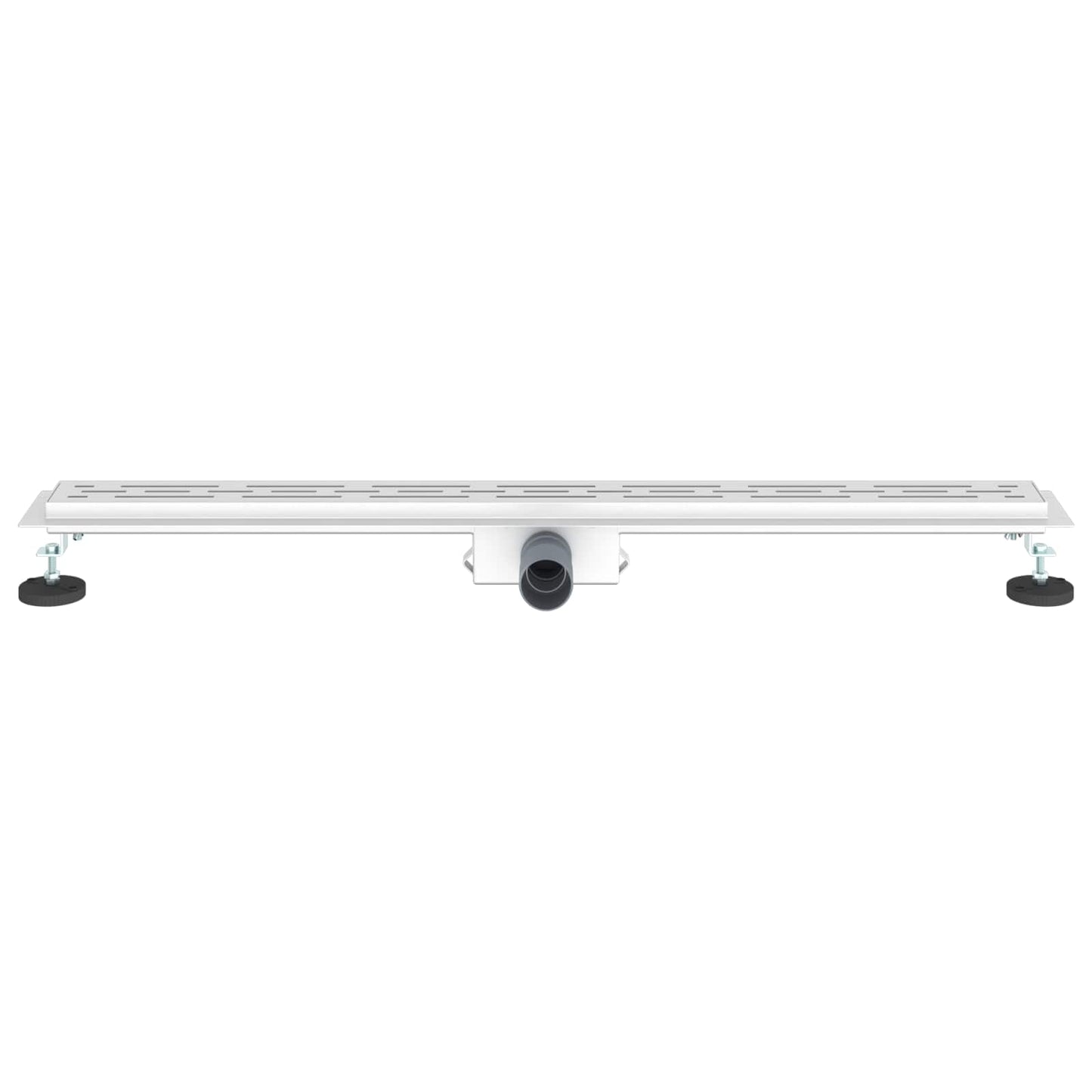 Dusjavløp med Linje Design sølv 90 cm Rustfritt Stål 304