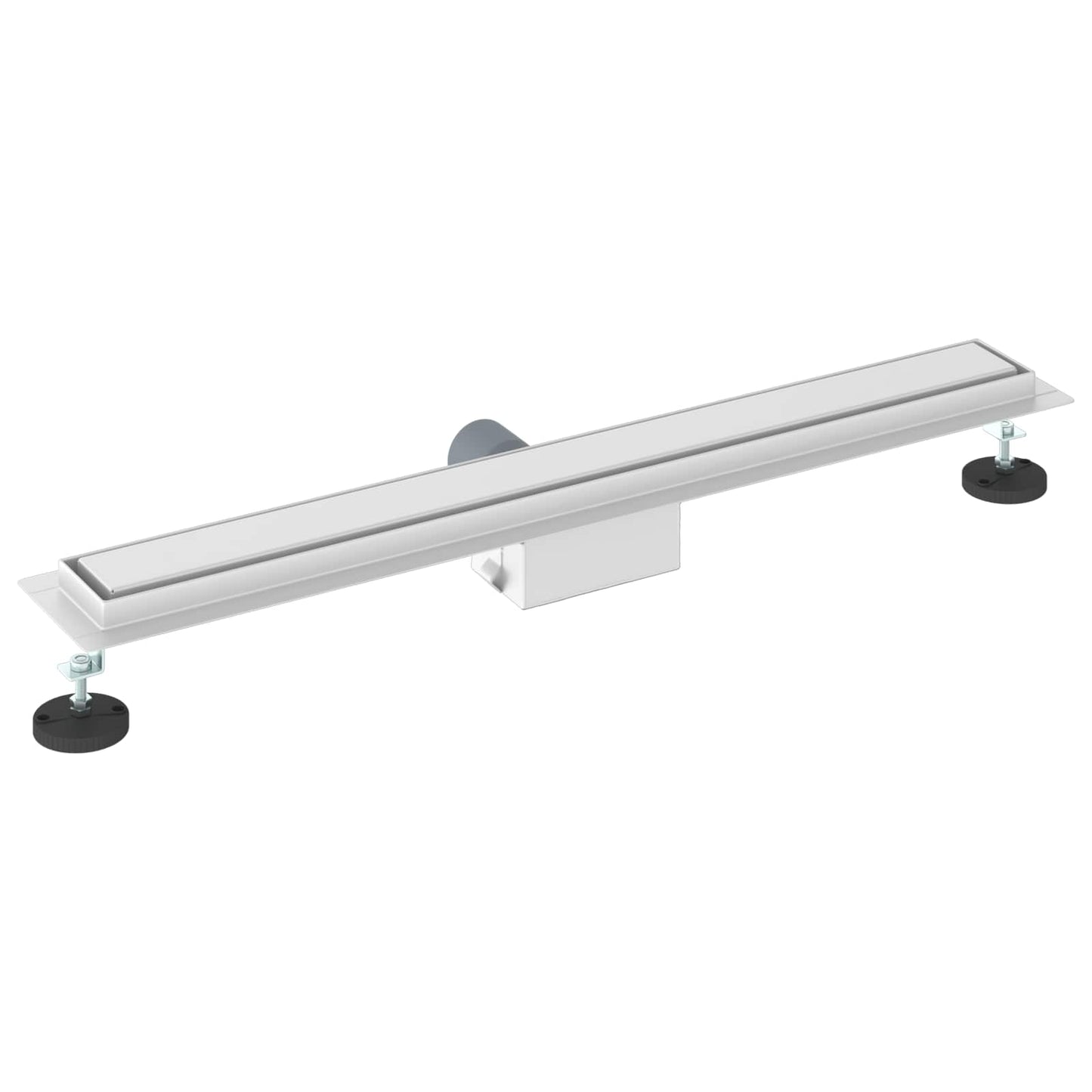 2 i 1 Dusjavløp sølv 70 cm Rustfritt Stål 304