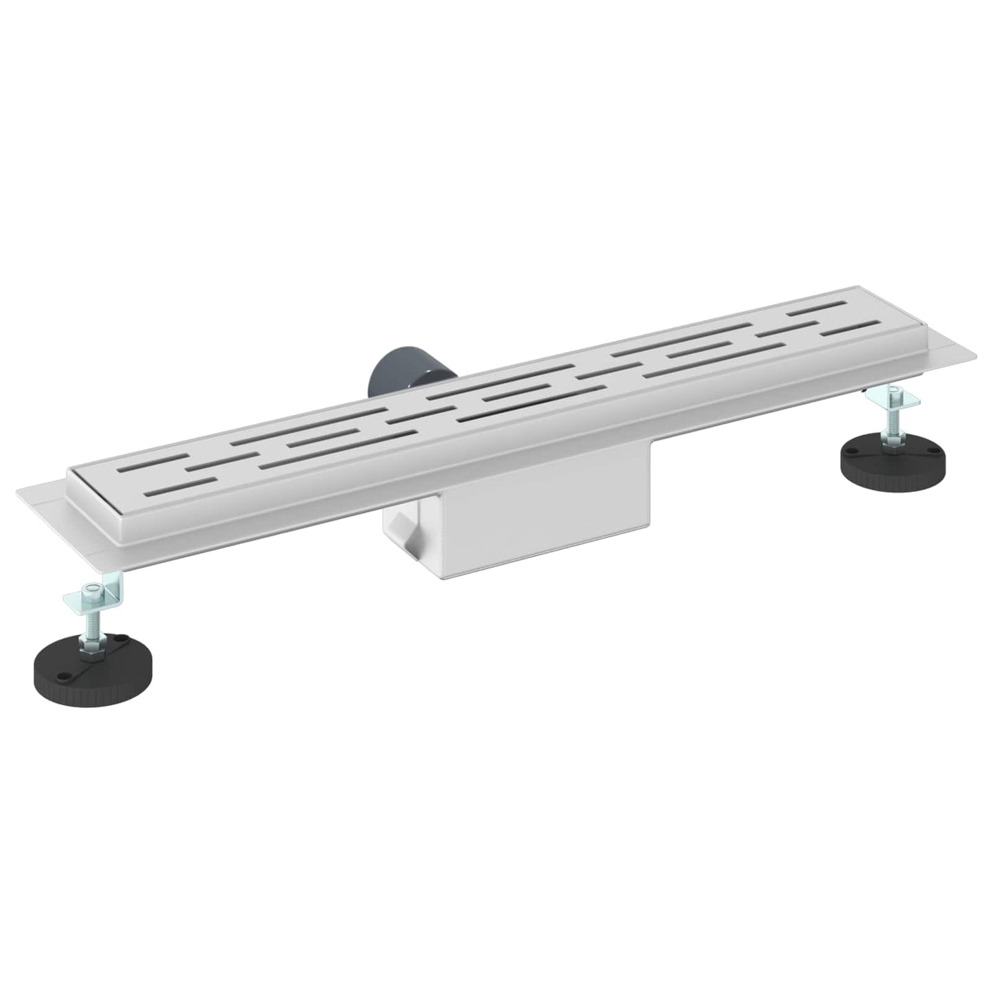 Dusjavløp med Linje Design sølv 60 cm Rustfritt Stål 304