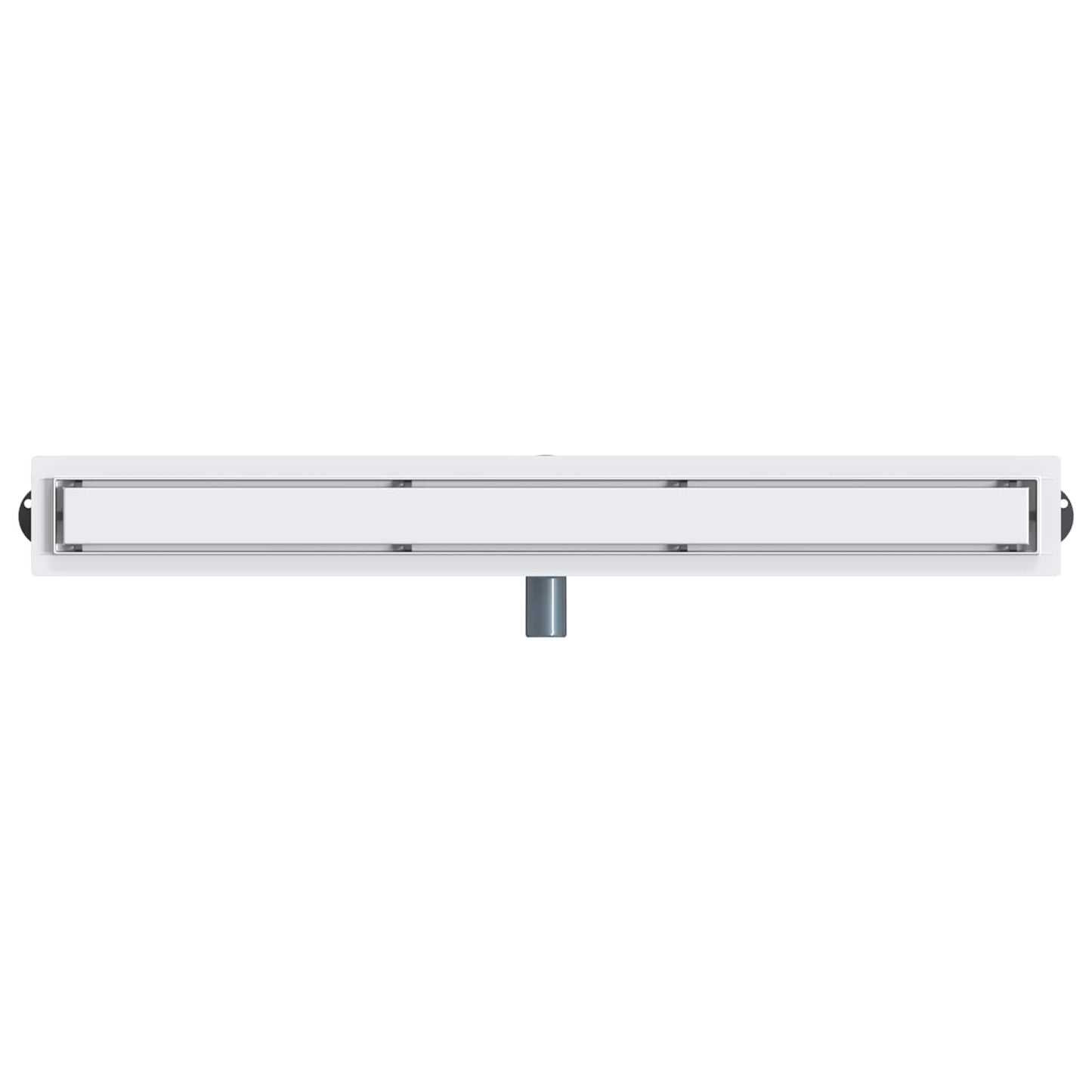 Dusjdren 2-i-1 med 360° Siphon sølv 90 cm Rustfritt Stål 304