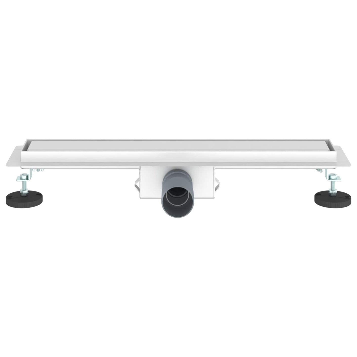 2 i 1 Dusjavløp sølv 60 cm Rustfritt Stål 304