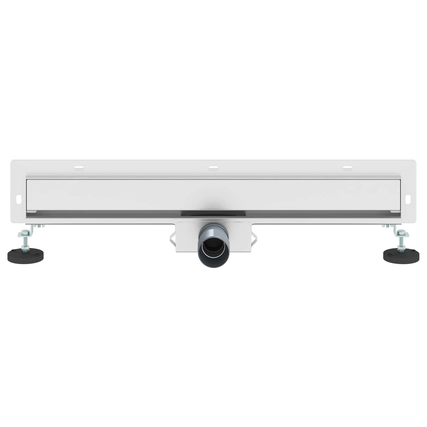 Vegghengt Dusjavløp sølv 60 cm Rustfritt Stål 304