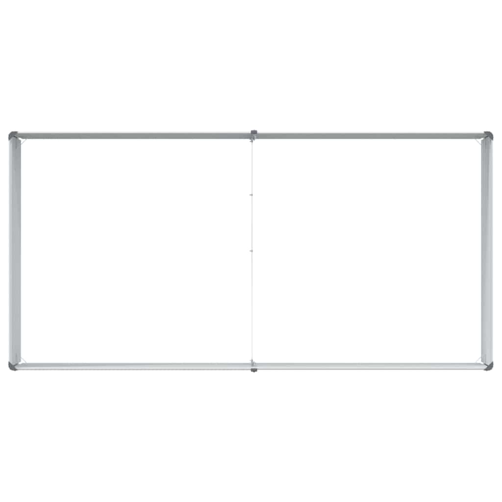 Høybed Lys Brun 160 x 80 x 45 cm Galvanisert stål