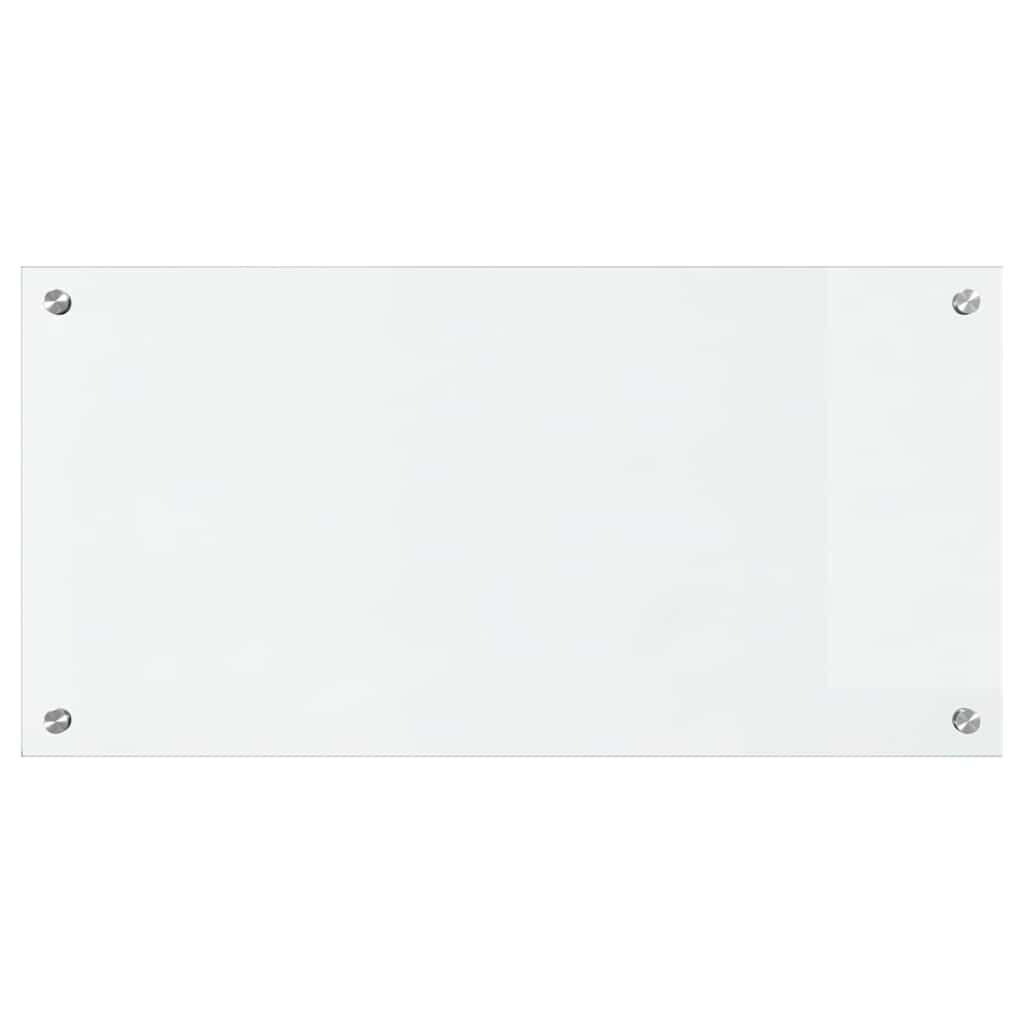 Kjøkkenbenkplate Gjennomsiktig 80 x 40 cm herdet glass