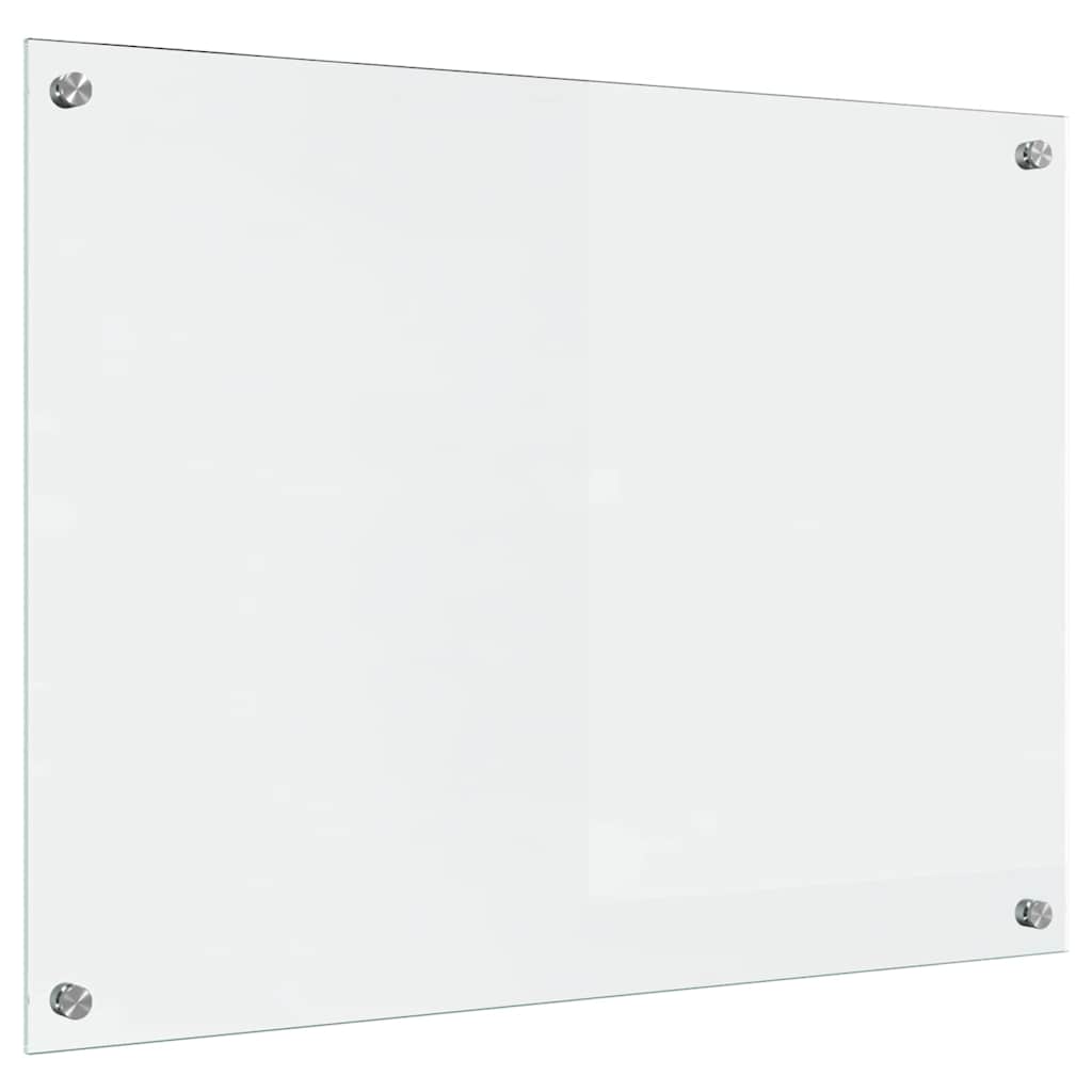 Kjøkkenbenkplate Gjennomsiktig 80 x 60 cm herdet glass