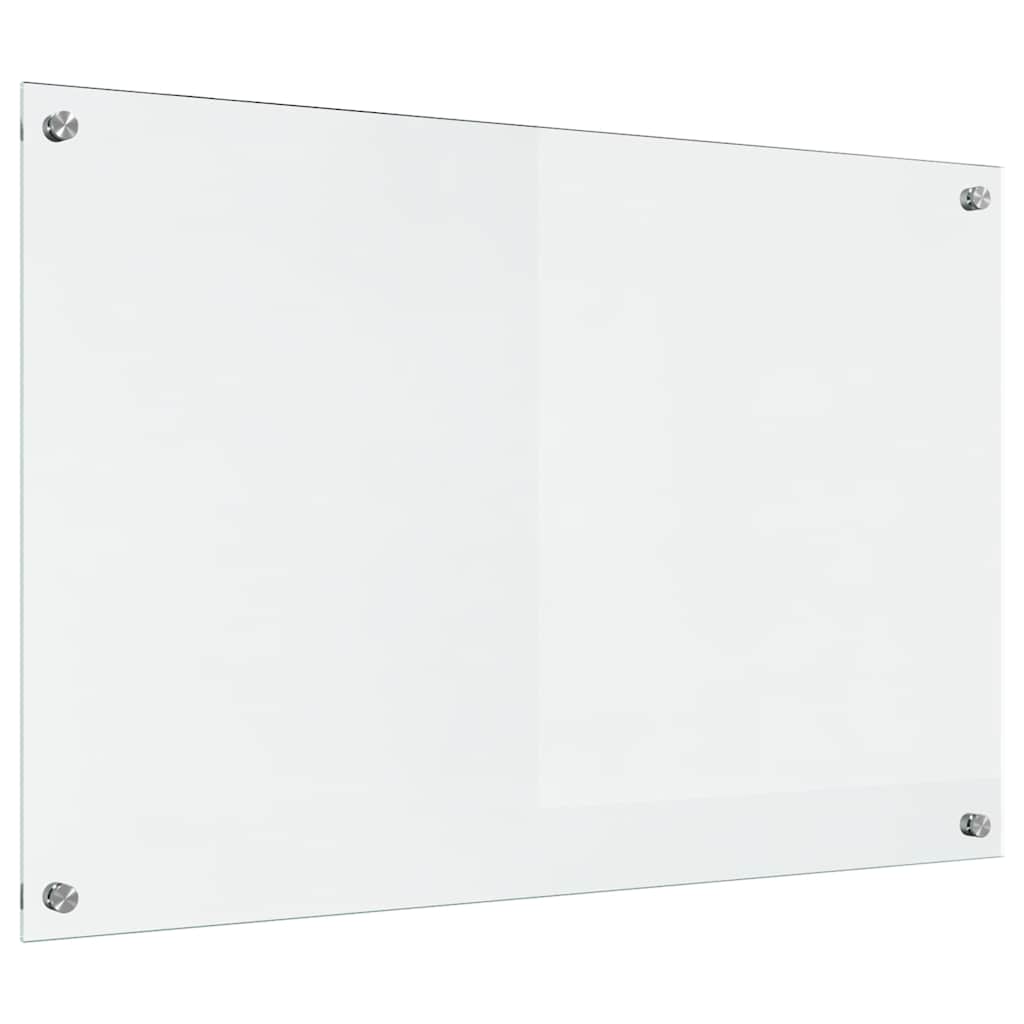 Kjøkkenbenkplate Gjennomsiktig 90 x 60 cm herdet glass