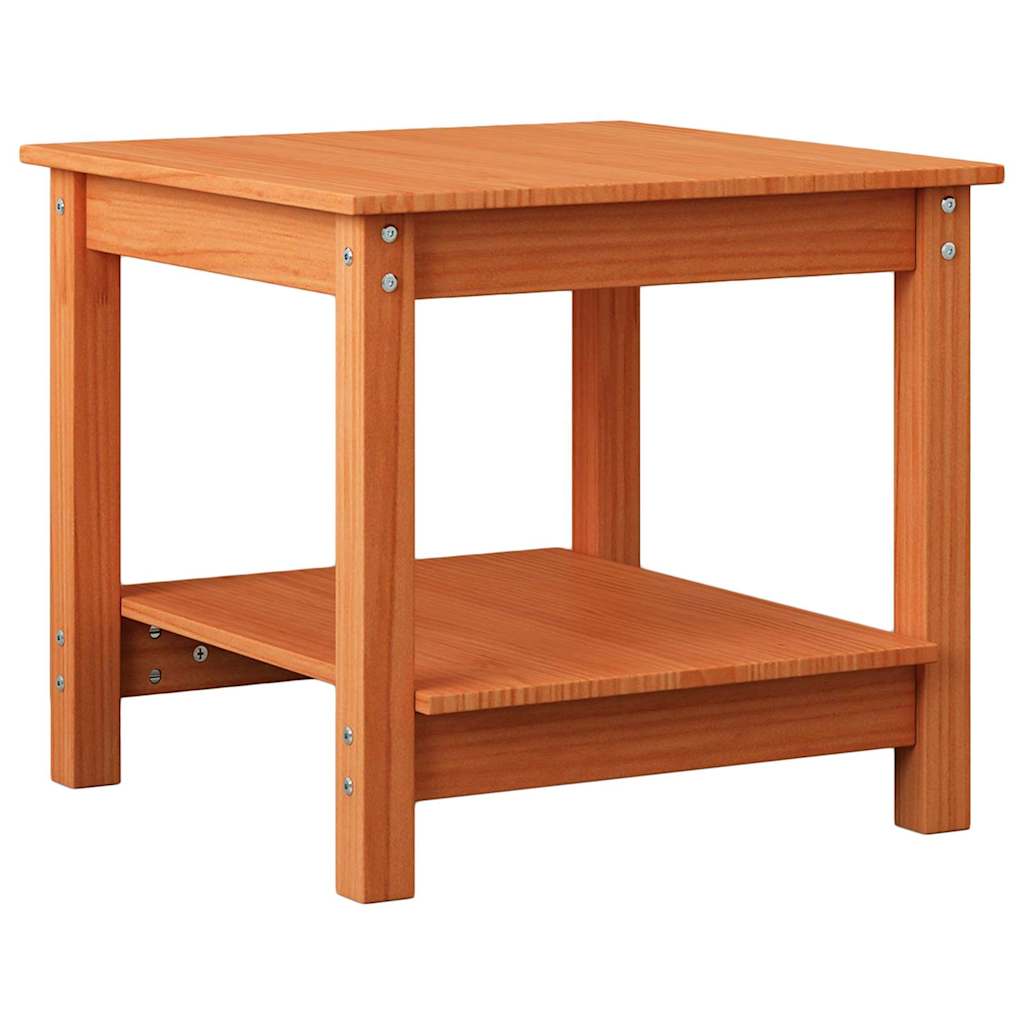 Kaffebord Voksbrun 50 x 50 x 45 cm Heltre furu