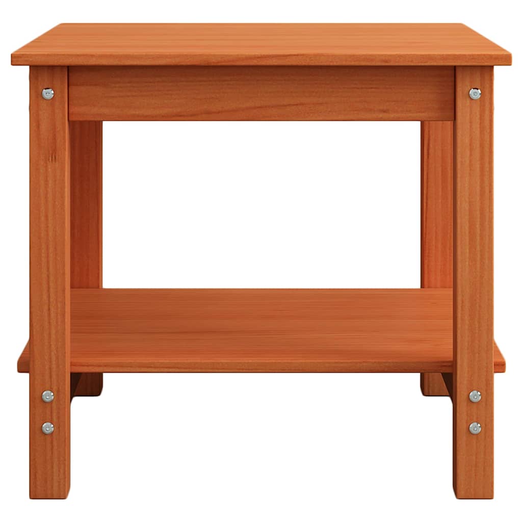 Kaffebord Voksbrun 50 x 50 x 45 cm Heltre furu
