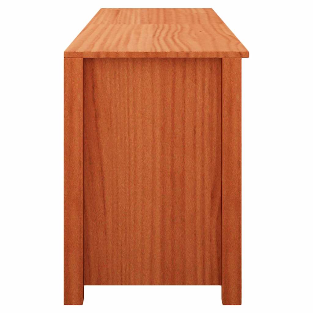 Skobenk 160 x 36,5 x 50 cm Voksbrun