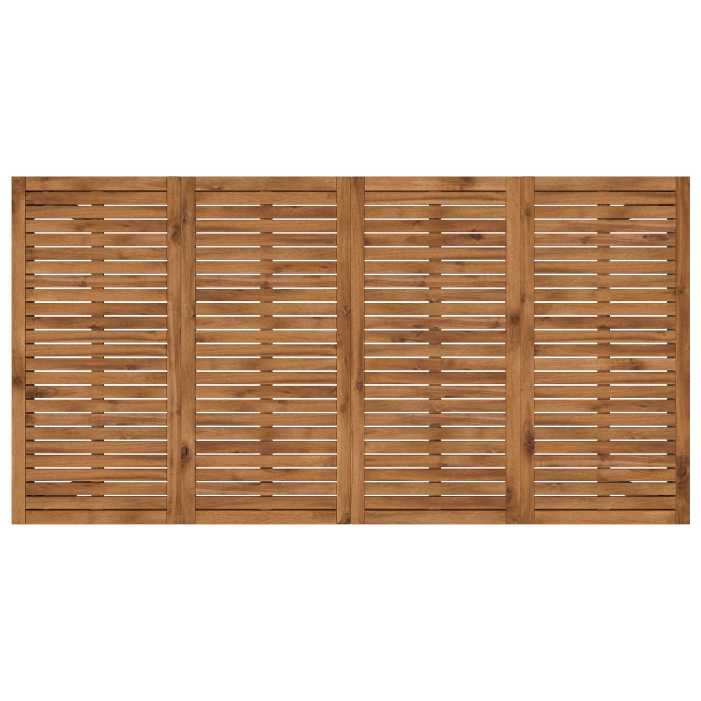 Hage middagsbord Naturlig og Kaffe 196 x 100,5 x 75 cm
