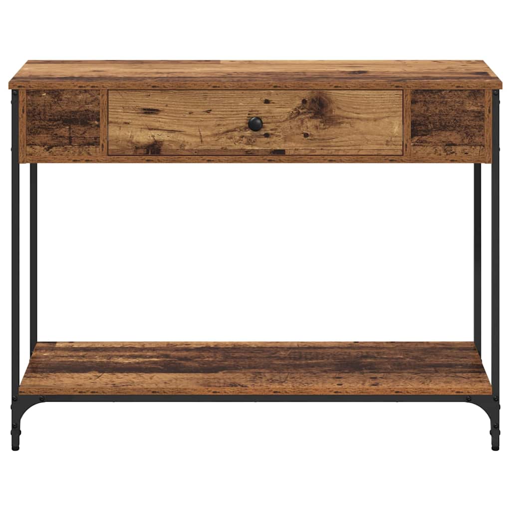 Konsollbord Gammelt tre 100 x 34.5 x 75 cm Konstruert tre
