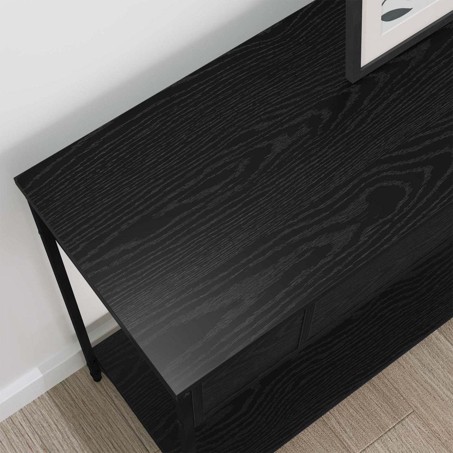 Konsollbord Annet Svart eik 100 x 34.5 x 75 cm Konstruert tre