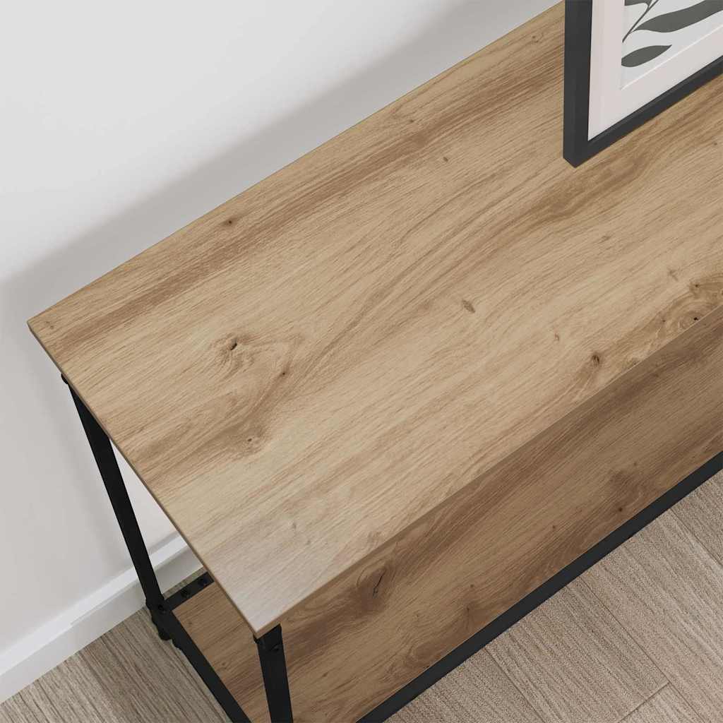 Konsollbord artisan eik 101 x 30.5 x 75 cm Konstruert tre