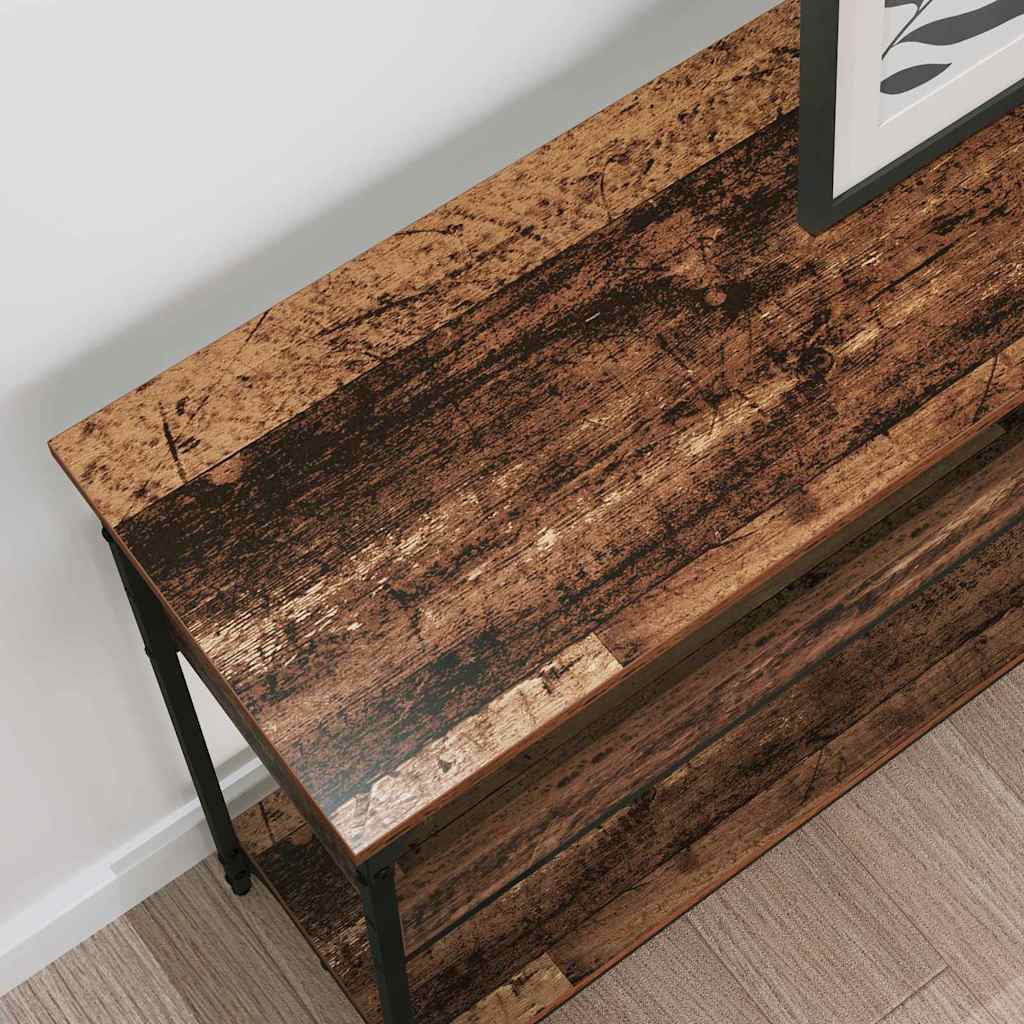 Konsollbord Gammelt tre 100 x 29 x 75 cm Konstruert tre