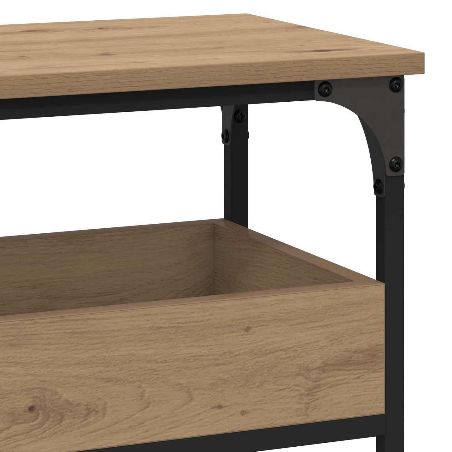 Konsollbord artisan eik 100 x 29 x 75 cm Konstruert tre