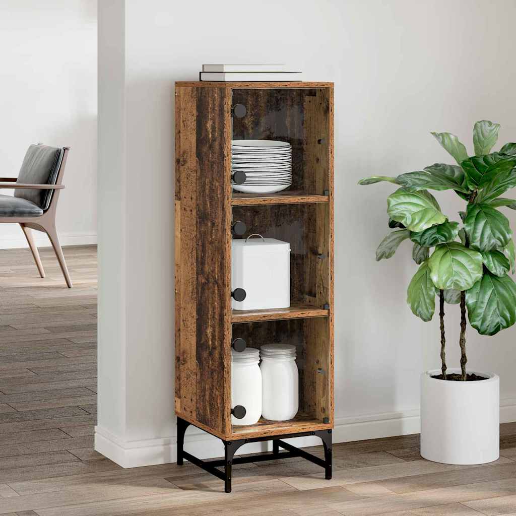 Serviesskap Gammelt tre 35 x 37 x 117 cm