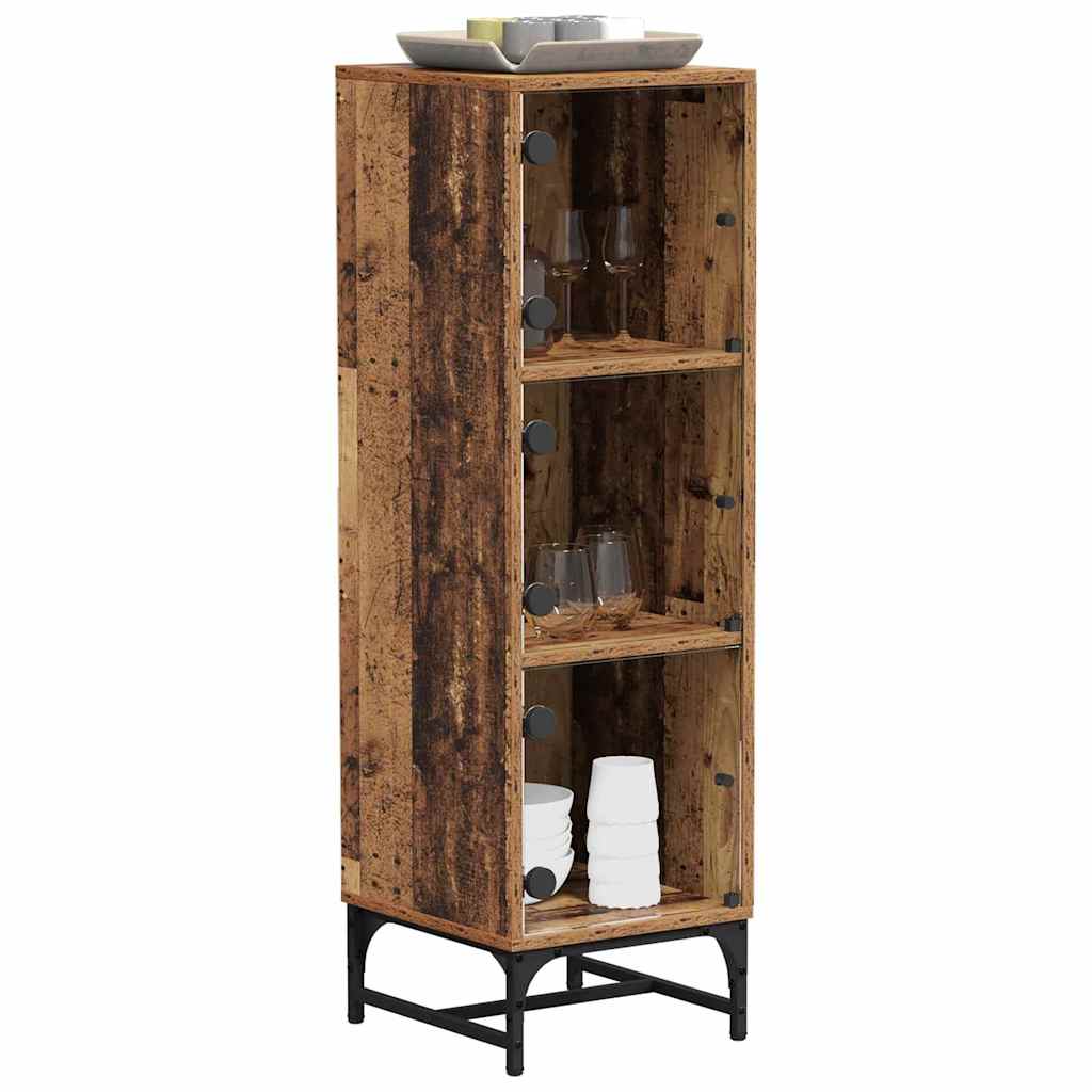 Serviesskap Gammelt tre 35 x 37 x 117 cm