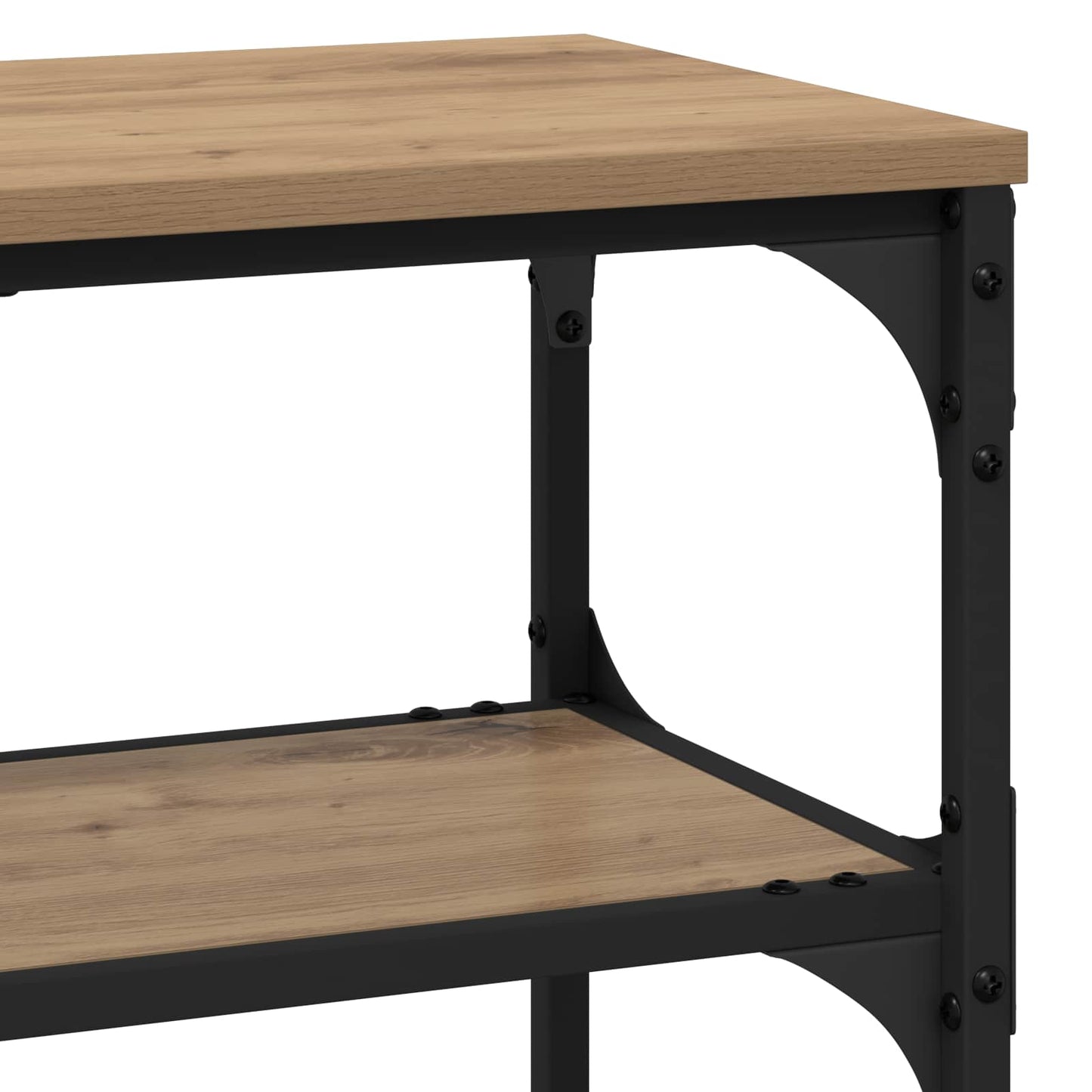 Konsollbord Artisan Eik 100 x 30 x 75 cm Konstruert tre