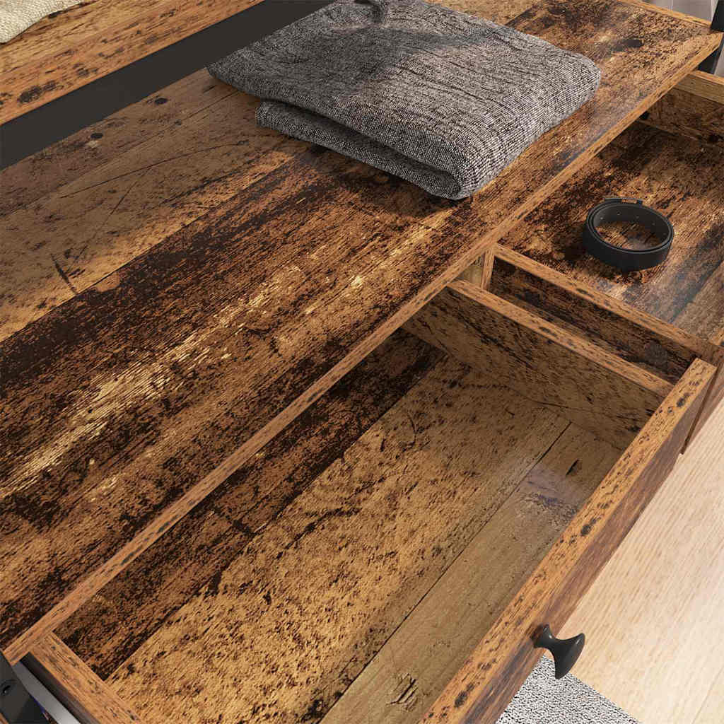 Garderobeskap Gammelt tre 89 x 39 x 184.5 cm Konstruert tre